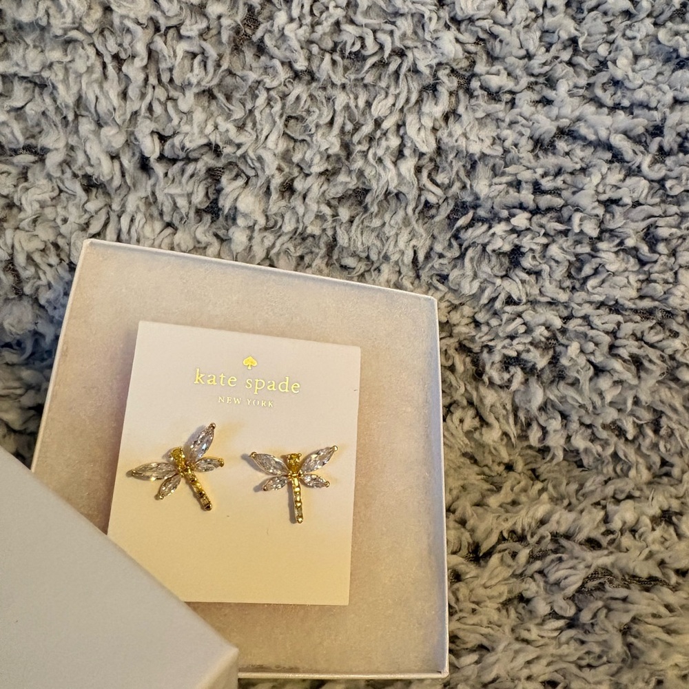 KATE SPADE  Dragonfly Earrings - Picture 3 of 4